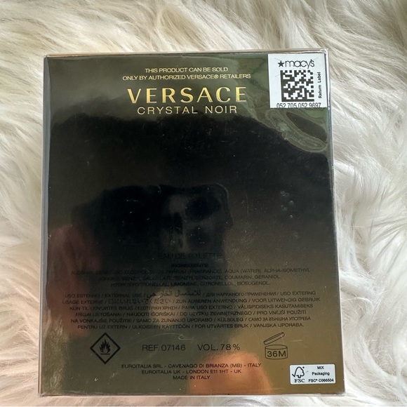 Versace Crystal Noir eau de toilette 3.0 - Picture 13 of 16